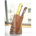 New Product for 2014 Moso Bamboo Knife Storage Block/Holder/Rack